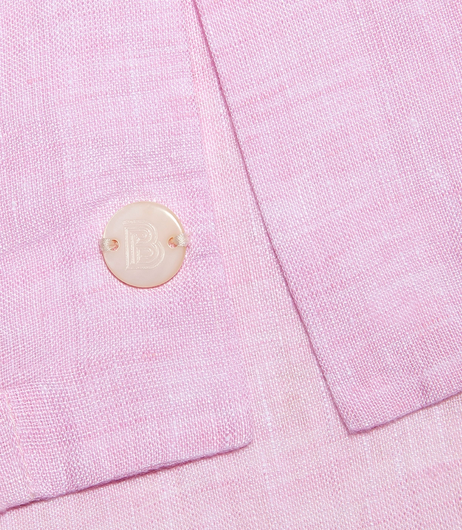 Voyage Linen Shirt Light Pink