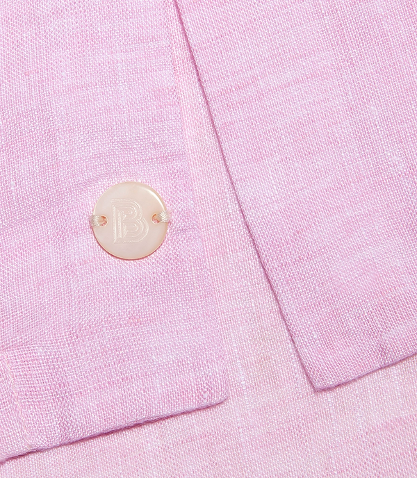 Voyage Linen Shirt Light Pink