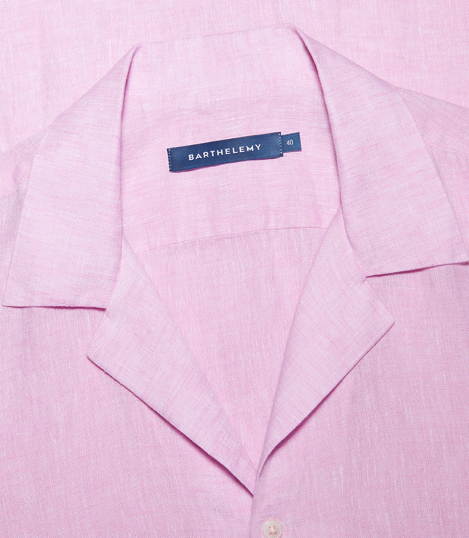 Voyage Linen Shirt Light Pink