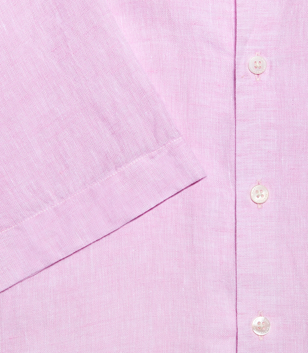 Voyage Linen Shirt Light Pink