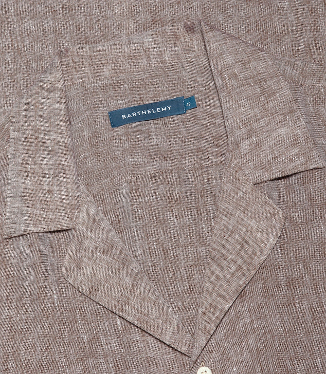Voyage Linen Shirt Mocha