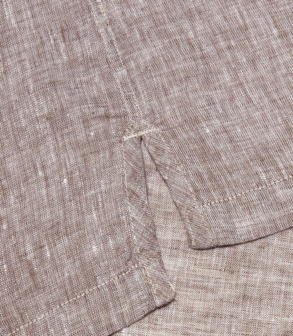 Voyage Linen Shirt Mocha