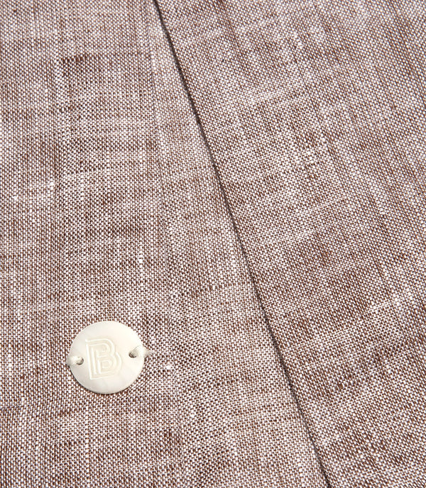 Voyage Linen Shirt Mocha