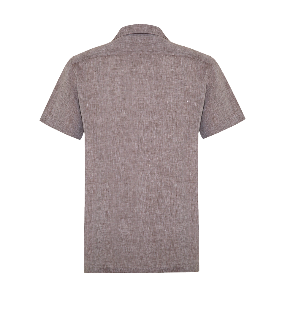 Voyage Linen Shirt Mocha