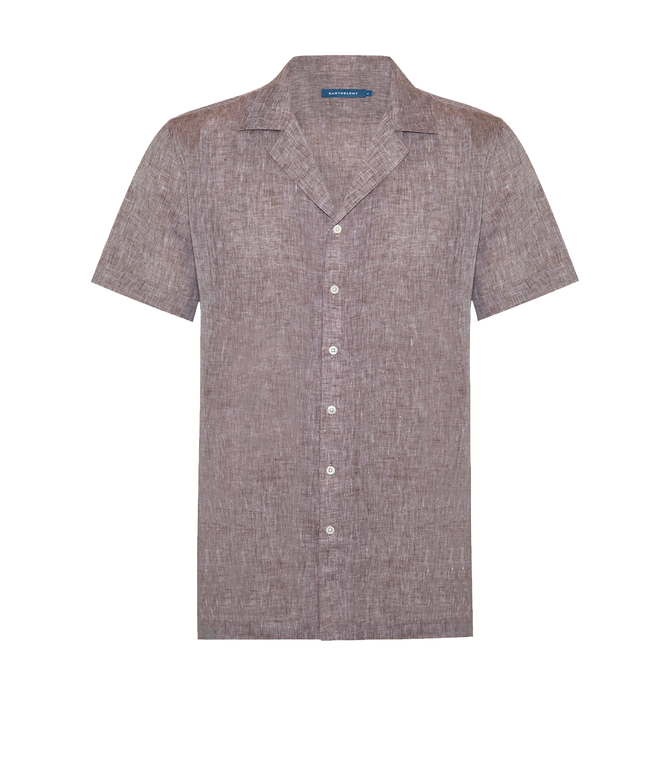 Voyage Linen Shirt Mocha