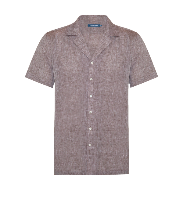 Voyage Linen Shirt Mocha