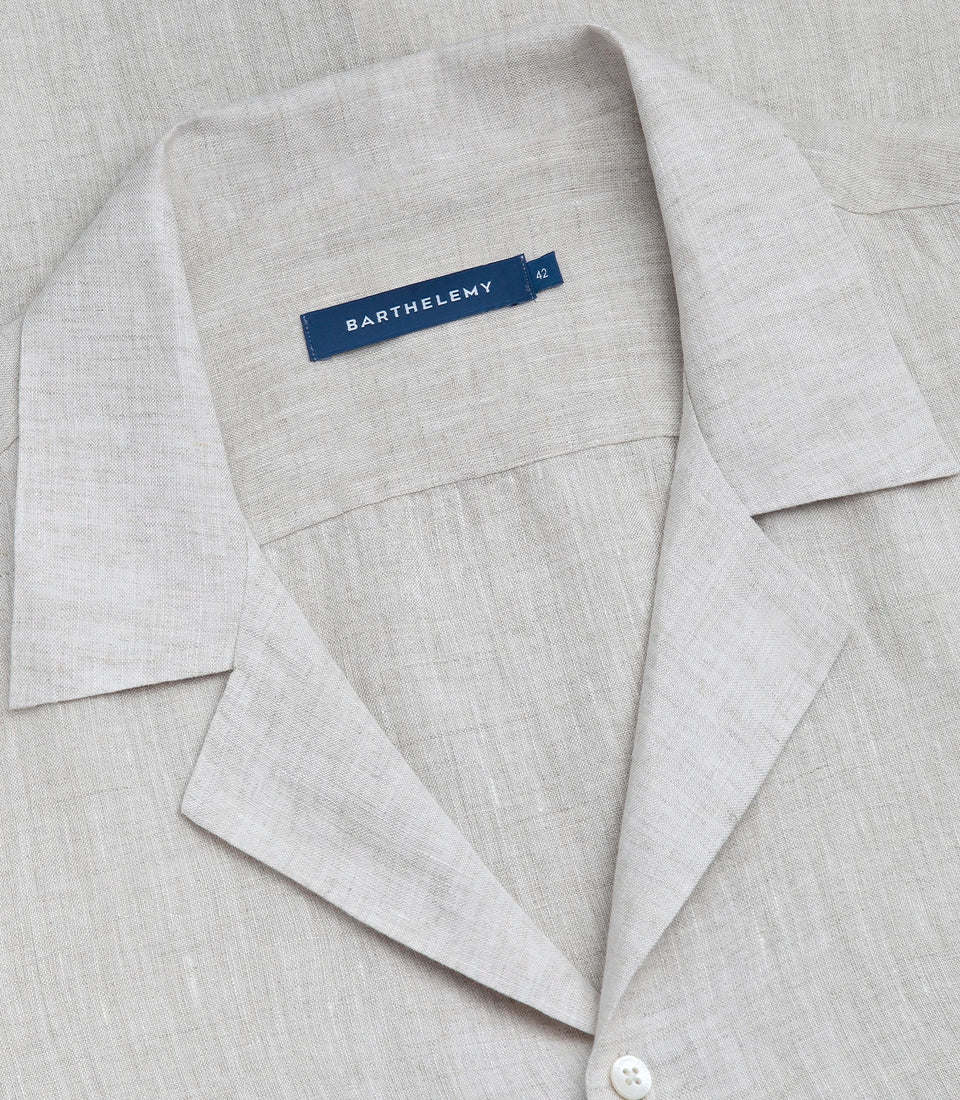 Voyage Linen Shirt Natural