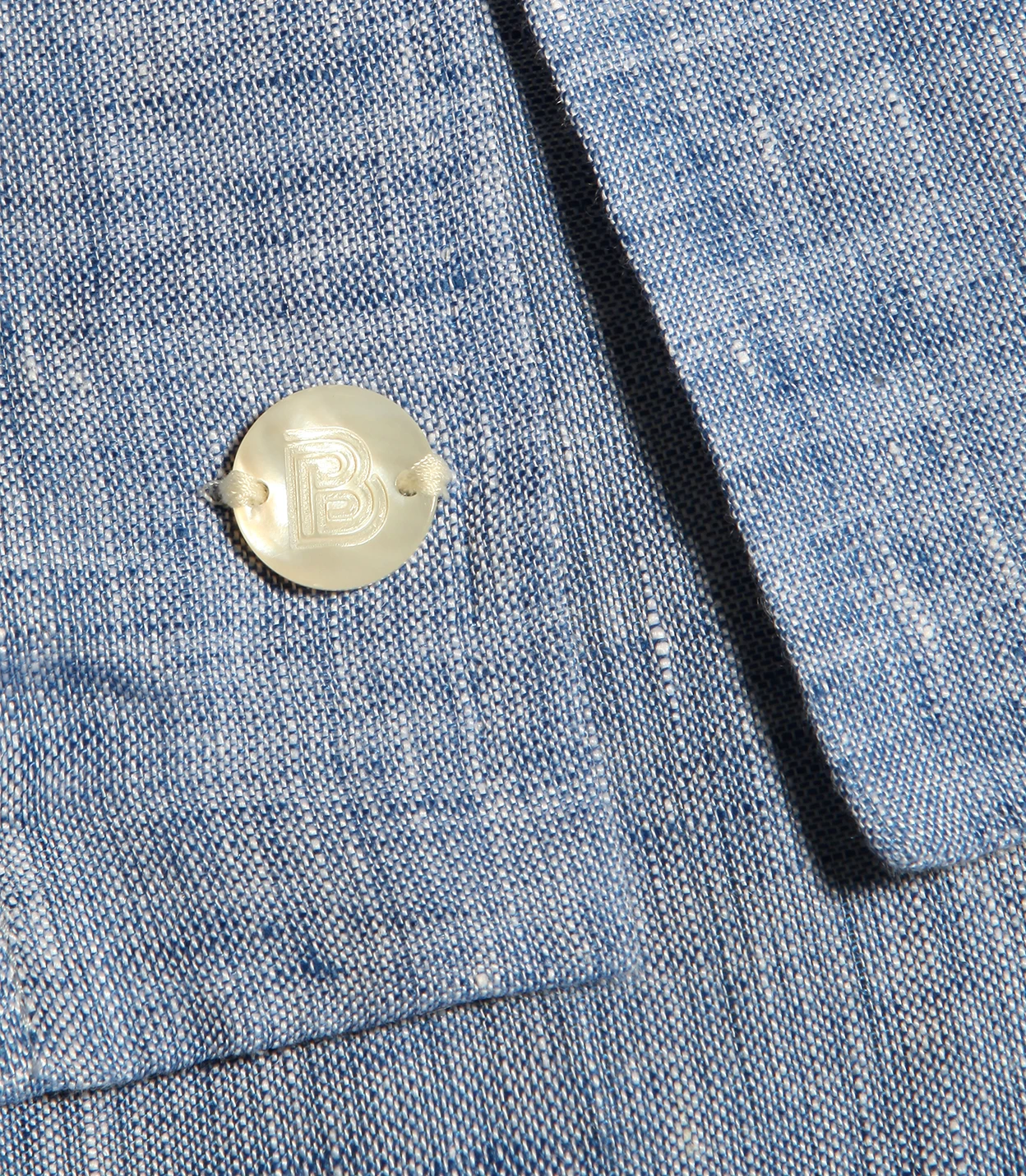 Voyage Linen Shirt Ocean Blue