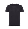 Linen T-Shirt Black - Barthelemy